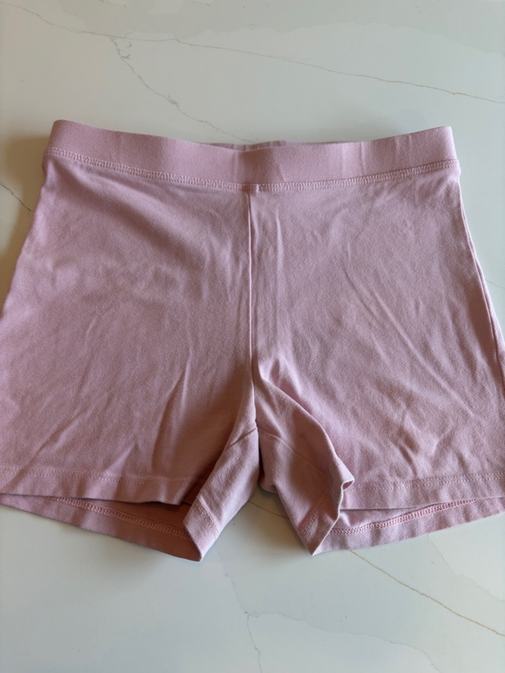 Crewcuts Dusty Rose Knit Bike Shorts
